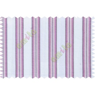 White purple lines main cotton curtain designs